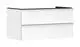 Hansgrohe-HG-Xelu-Q-Waschtischunterschrank-Weiss-Hochglanz-980-550-mit-2-Schubkaesten-fuer-Konsolen-mit-Aufsatzwaschtisch-Chrom-54078000 gallery number 1